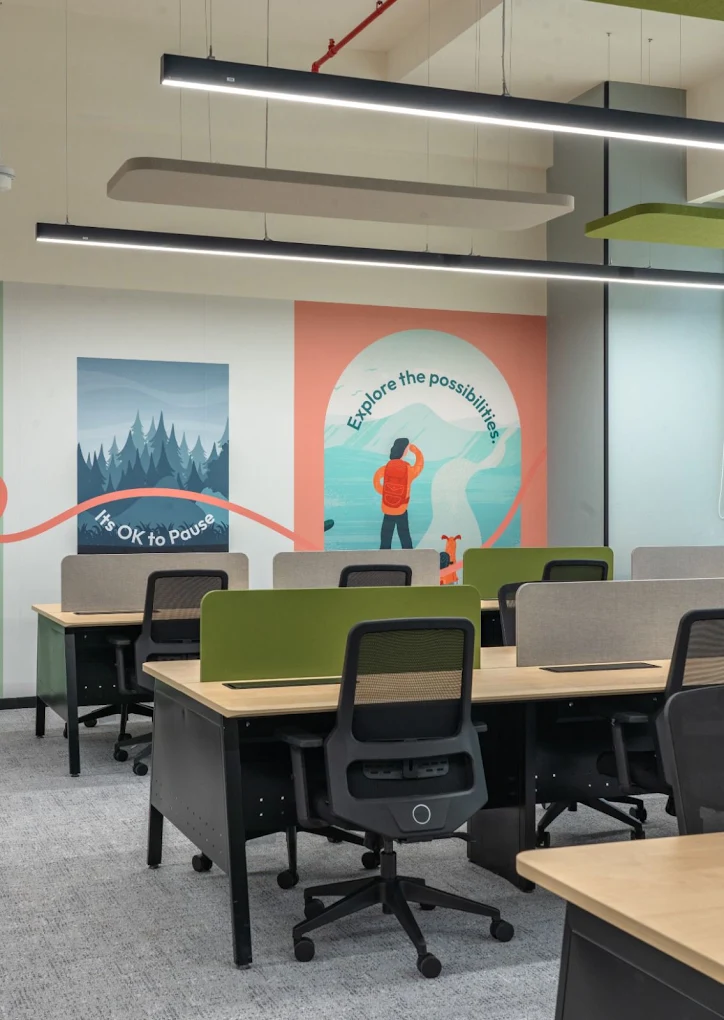 Modern corporate office interior design